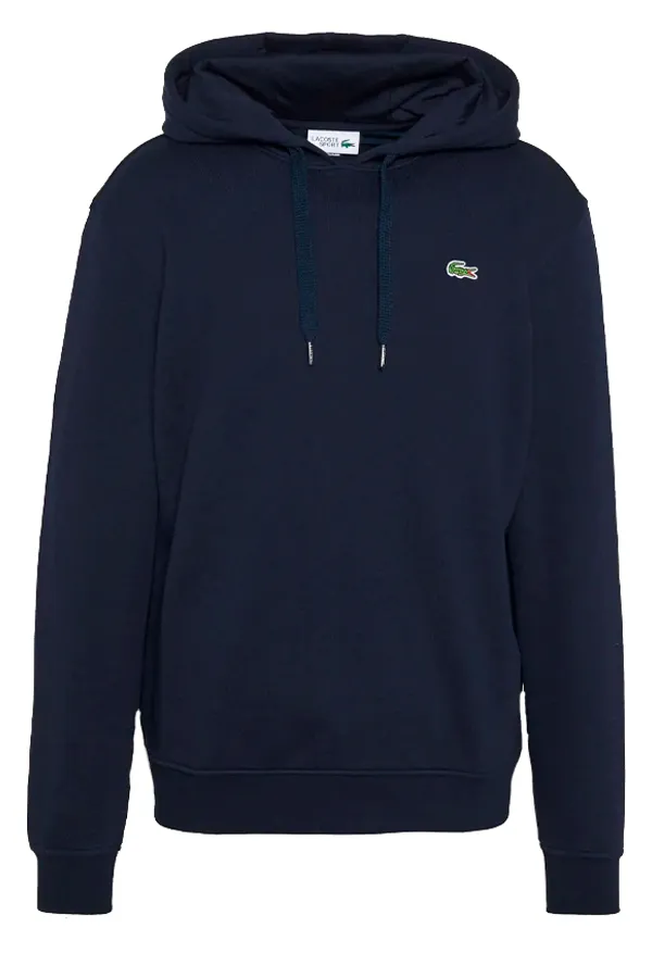 Lacoste Logo Hoodie Navy