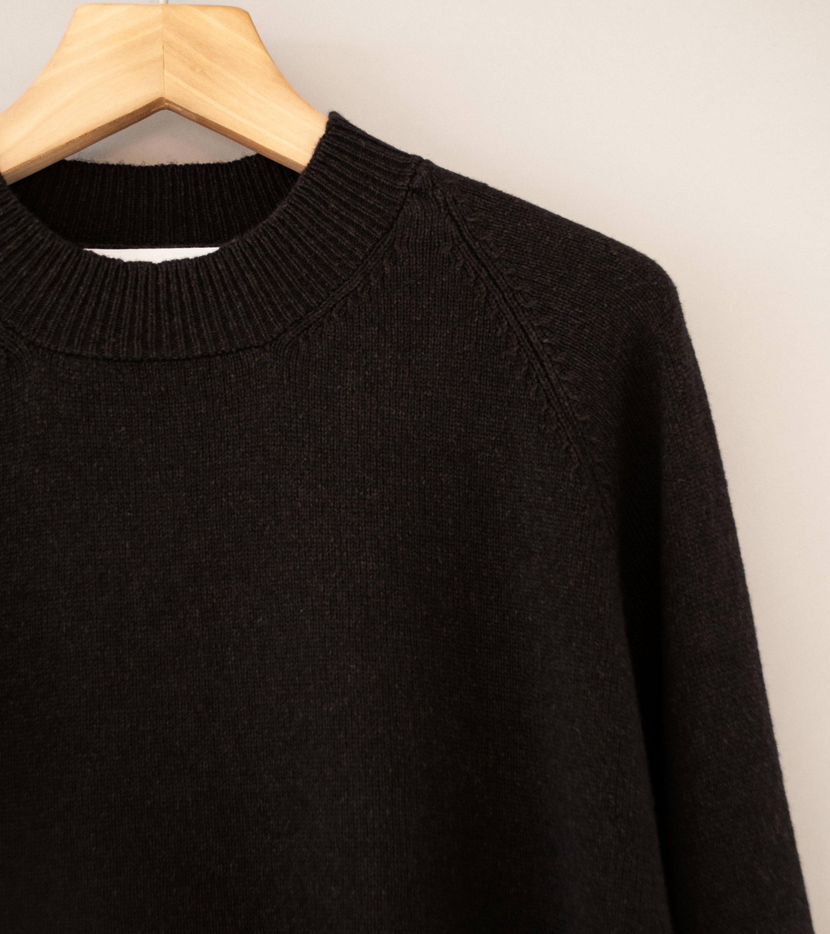 Margaret Howell 'MHL Crew Neck' (Carbon Wool Cotton)