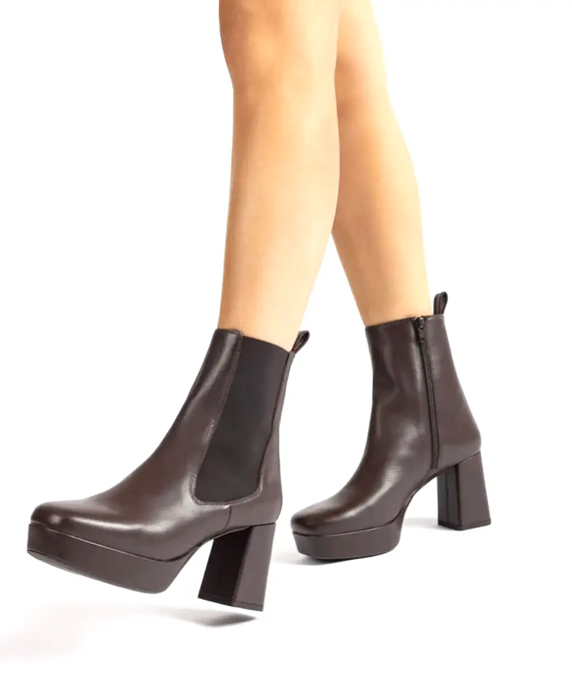 Marlow Ankle Boots, Chocolate