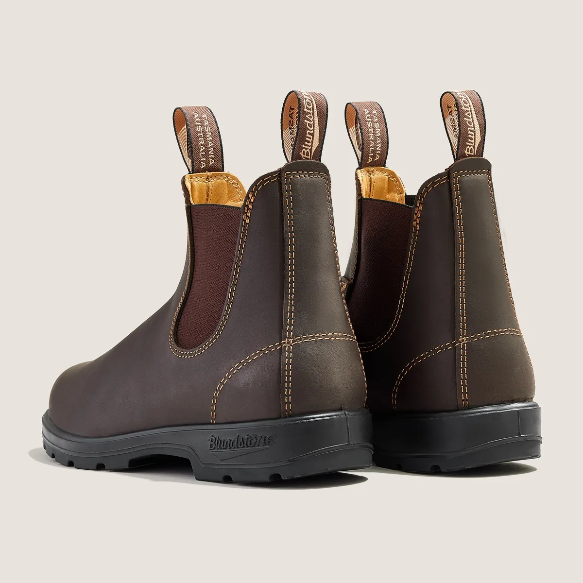 Men's Classics  Chelsea Boots  -  Walnut Brown