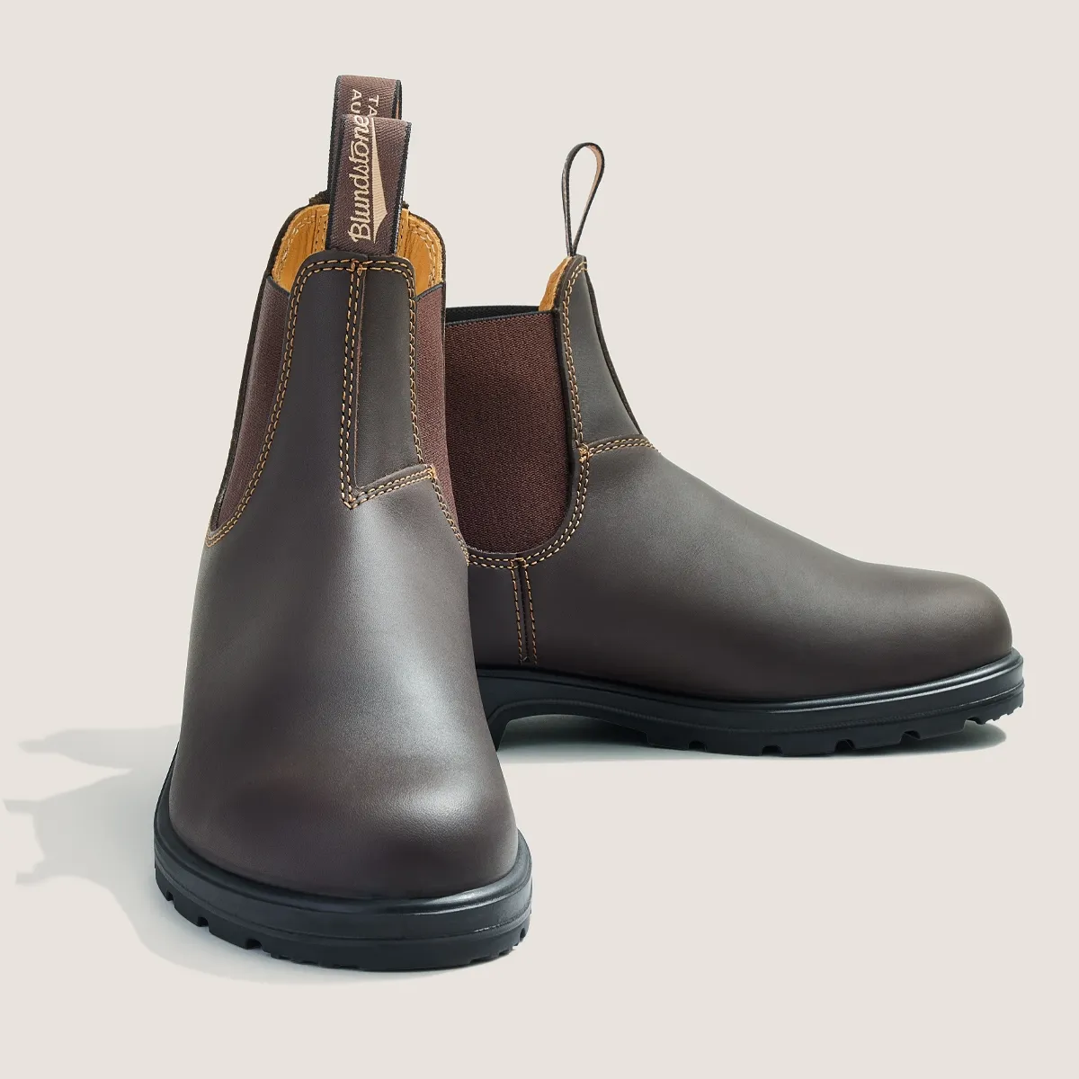 Men's Classics  Chelsea Boots  -  Walnut Brown