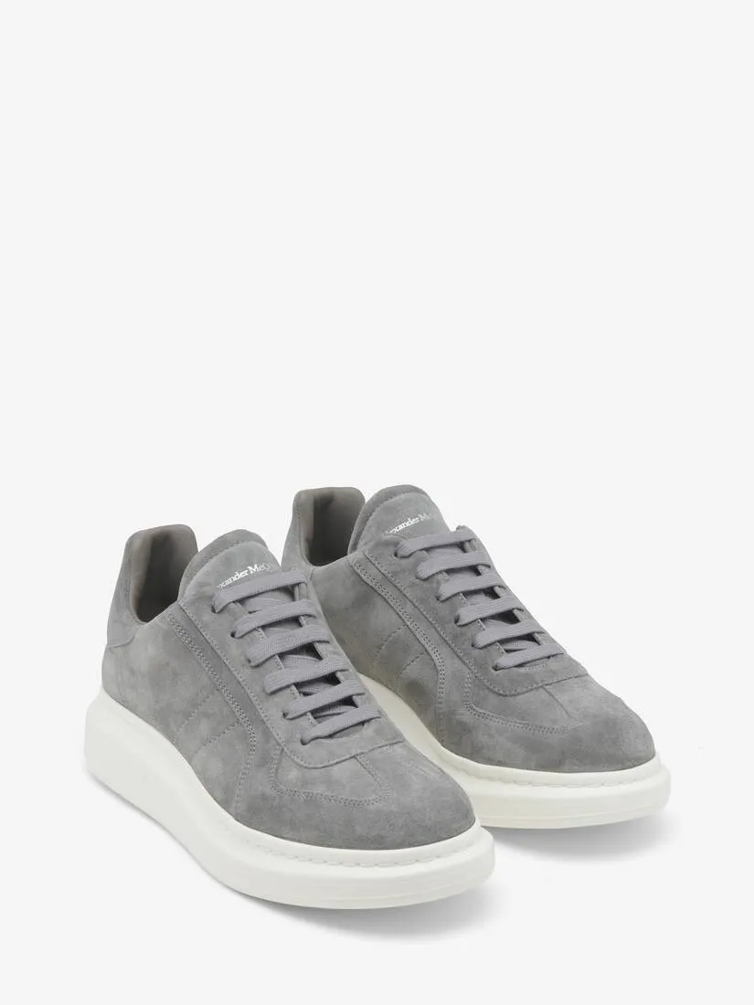 Men's Oversized Retro Sneaker in Cement