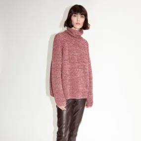 Multicolored Cashmere Turtleneck