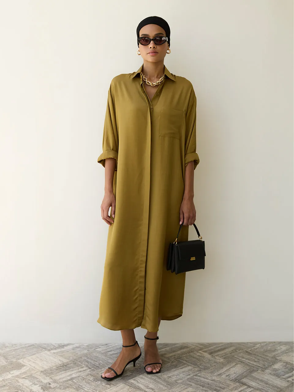 Nazli Shirt Dress