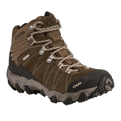 Oboz Women's Bridger Mid Waterproof Boots - Walnut