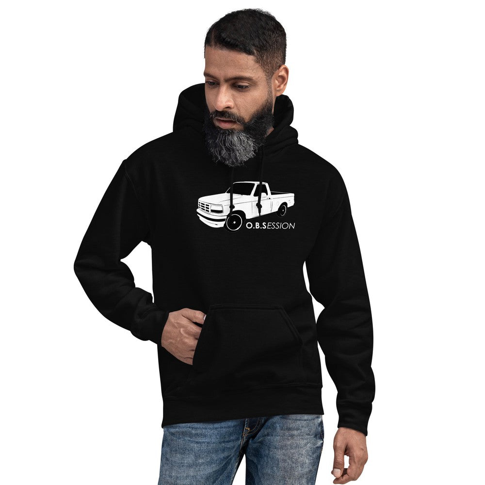 OBS Truck Hoodie With Lowered Single Cab F150 Sweatshirt