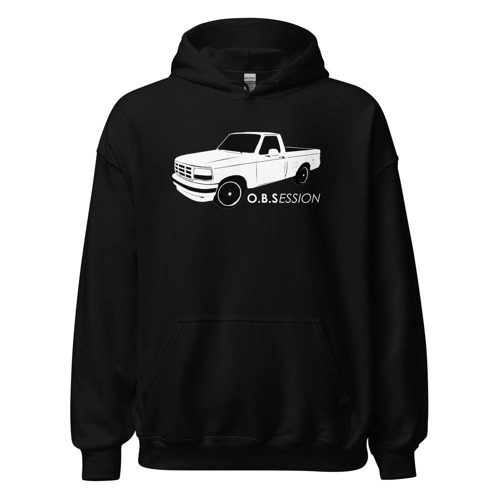 OBS Truck Hoodie With Lowered Single Cab F150 Sweatshirt