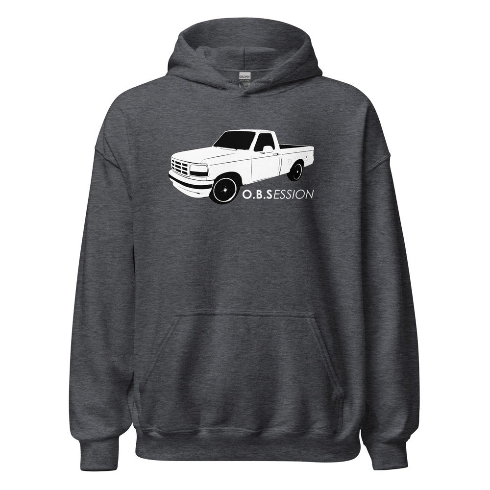 OBS Truck Hoodie With Lowered Single Cab F150 Sweatshirt