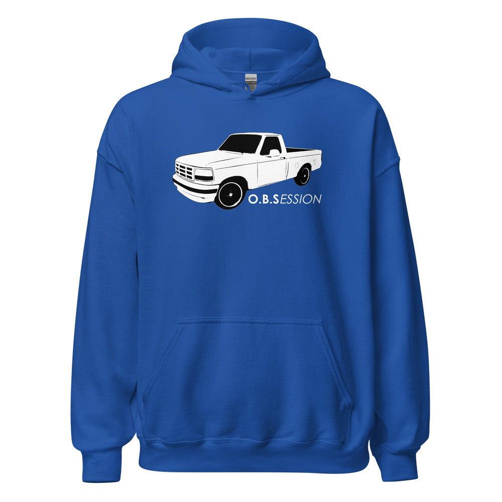 OBS Truck Hoodie With Lowered Single Cab F150 Sweatshirt