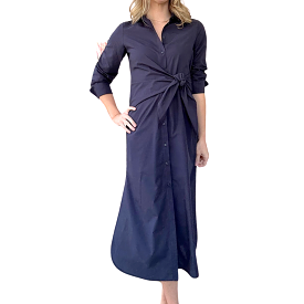 ottod'Ame Shirt Dress - Navy