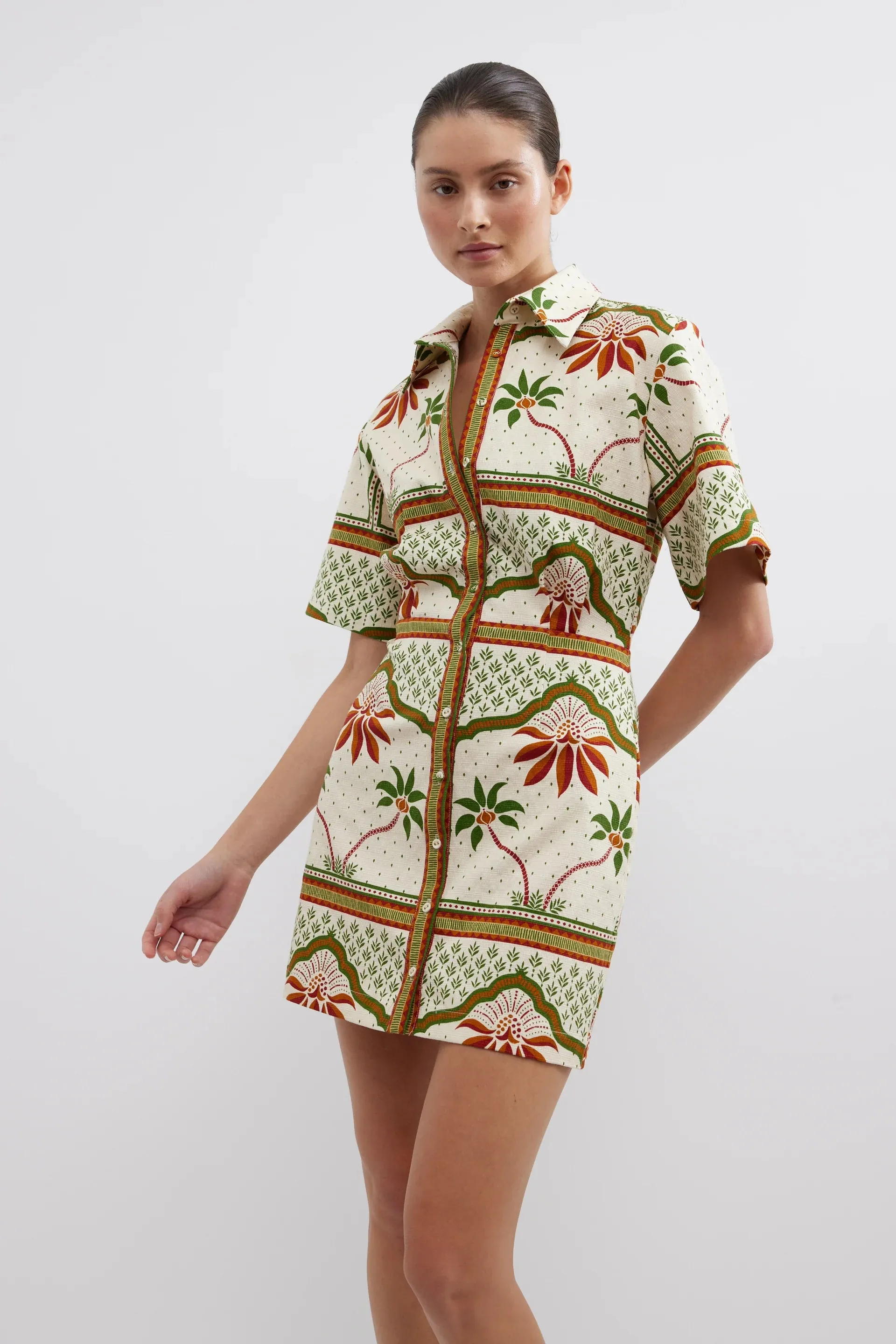 Pasduchas Vida Shirt Dress - Fiesta