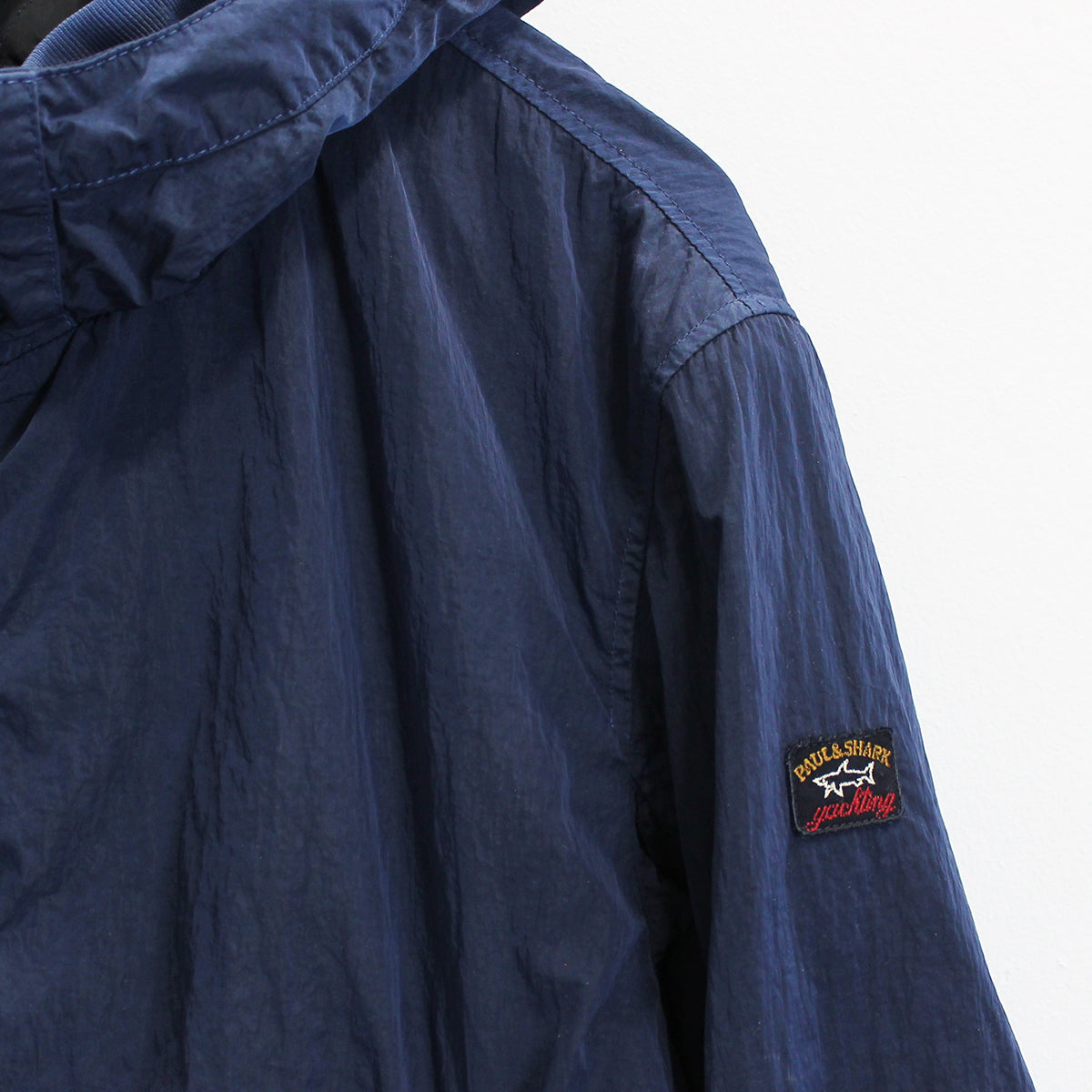 Paul & Shark - Garment Dyed Nylon Jacket in Blue