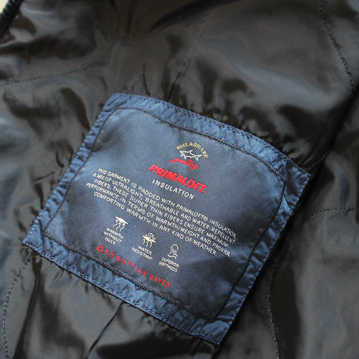 Paul & Shark - Garment Dyed Nylon Jacket in Blue