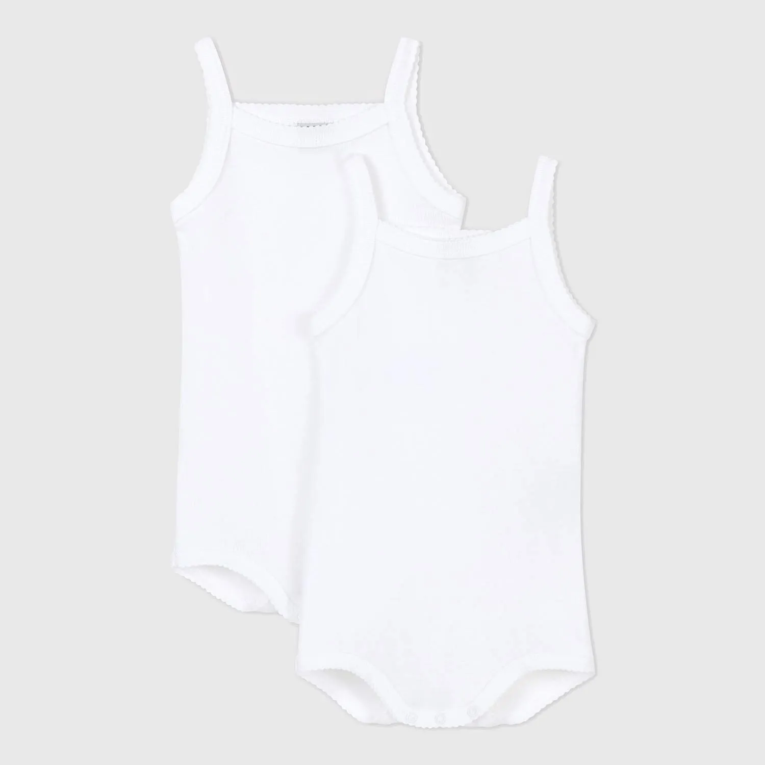 Petit Bateau Baby Girl Bodysuit Set