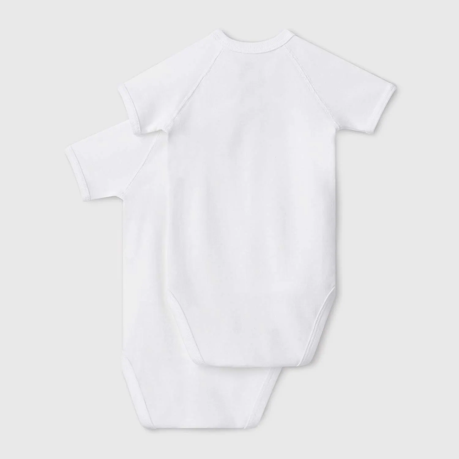 Petit Bateau Newborn Short Sleeve Bodysuit