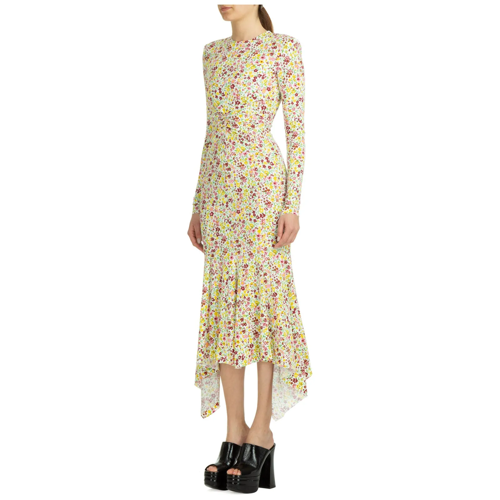 Philosophy Di Lorenzo Serafini Floral Printed Midi Dress