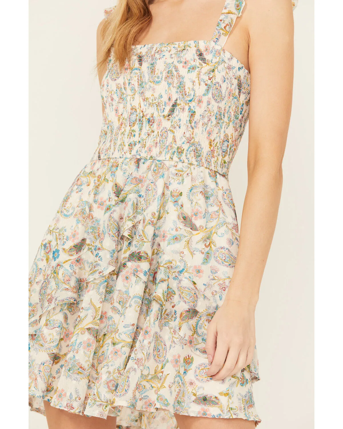 Product Name:  Ash & Violet Women's Tiered Floral Dress