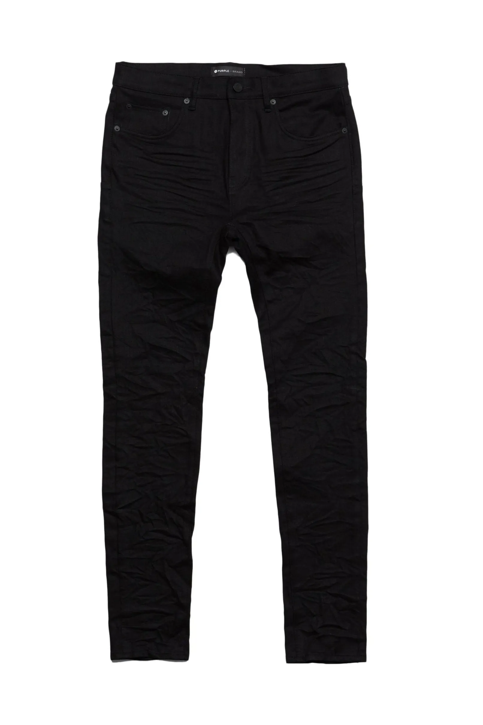 Purple - P001 Black Raw Jeans