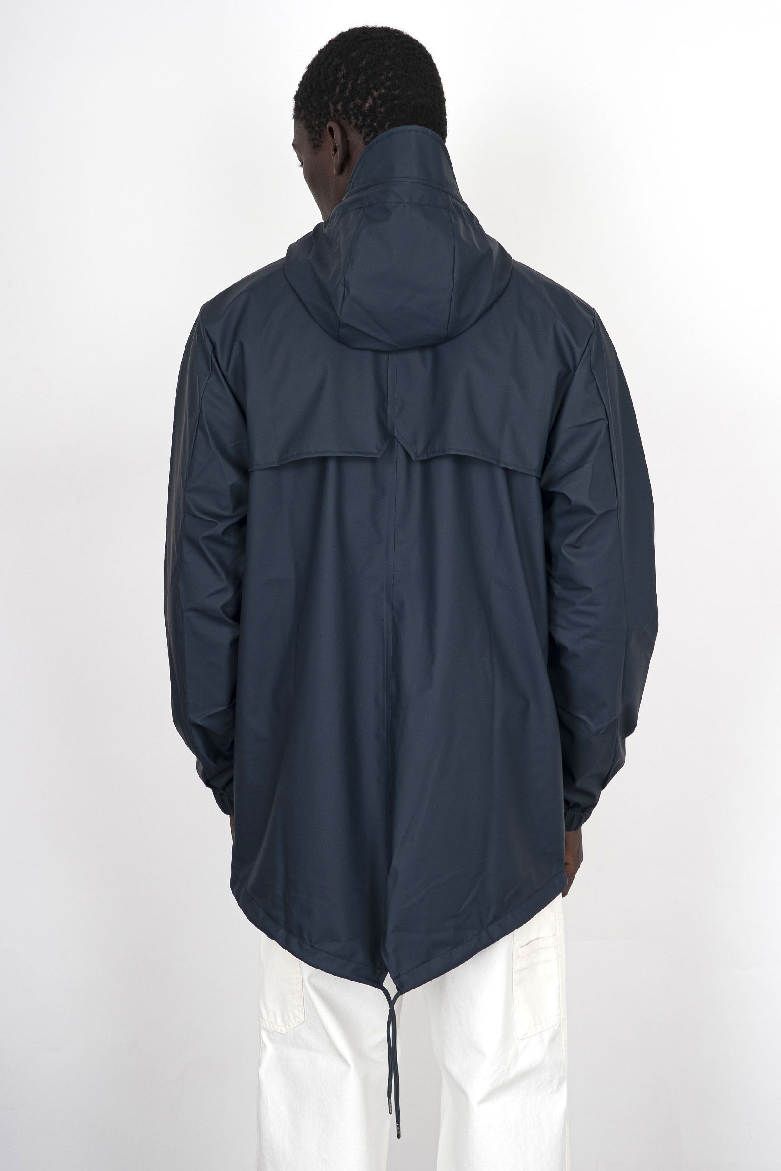 Rains Fishtail Jacket Blu Navy Uomo