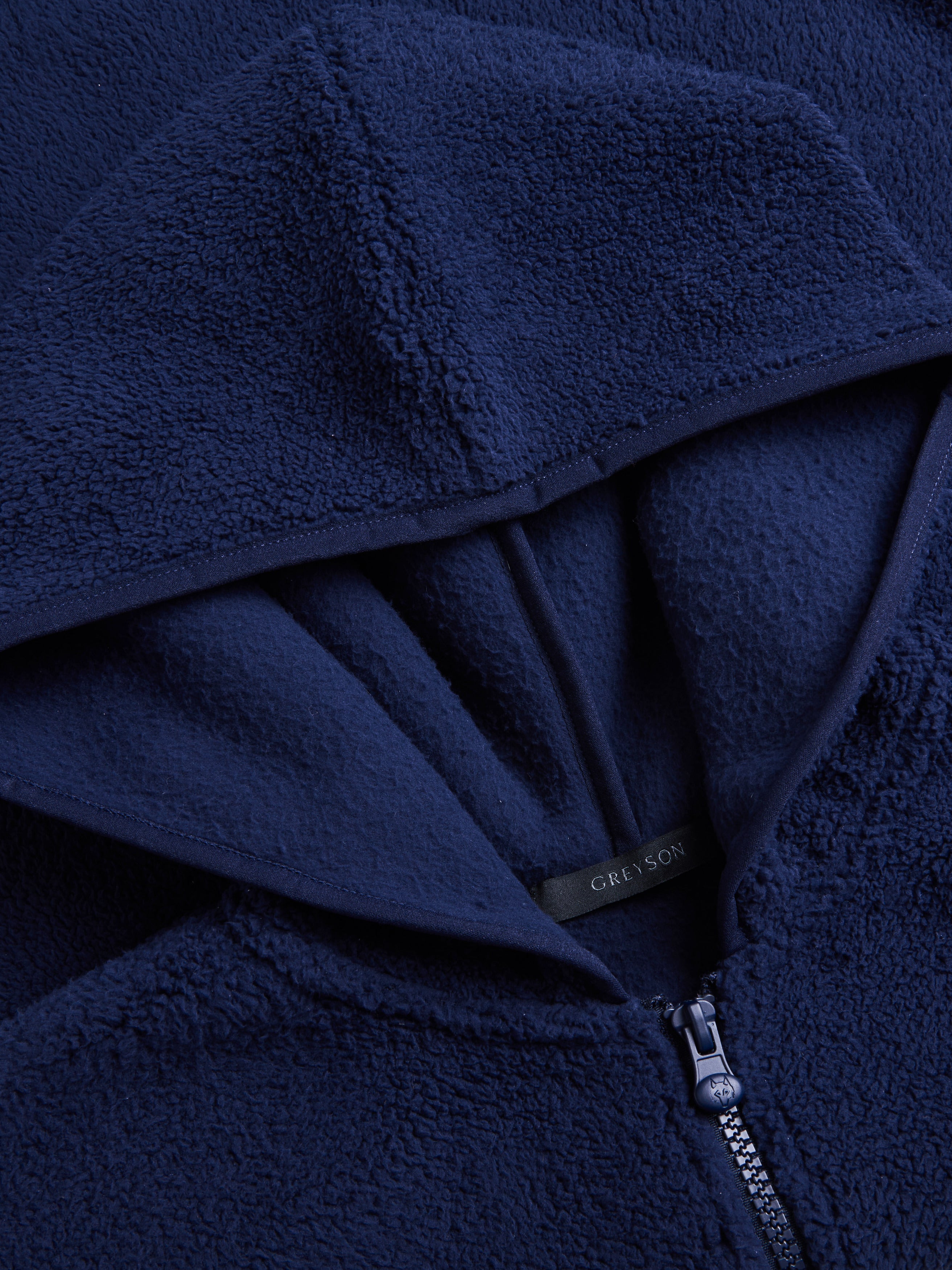 Sherpa Hybrid Full-Zip Hoodie