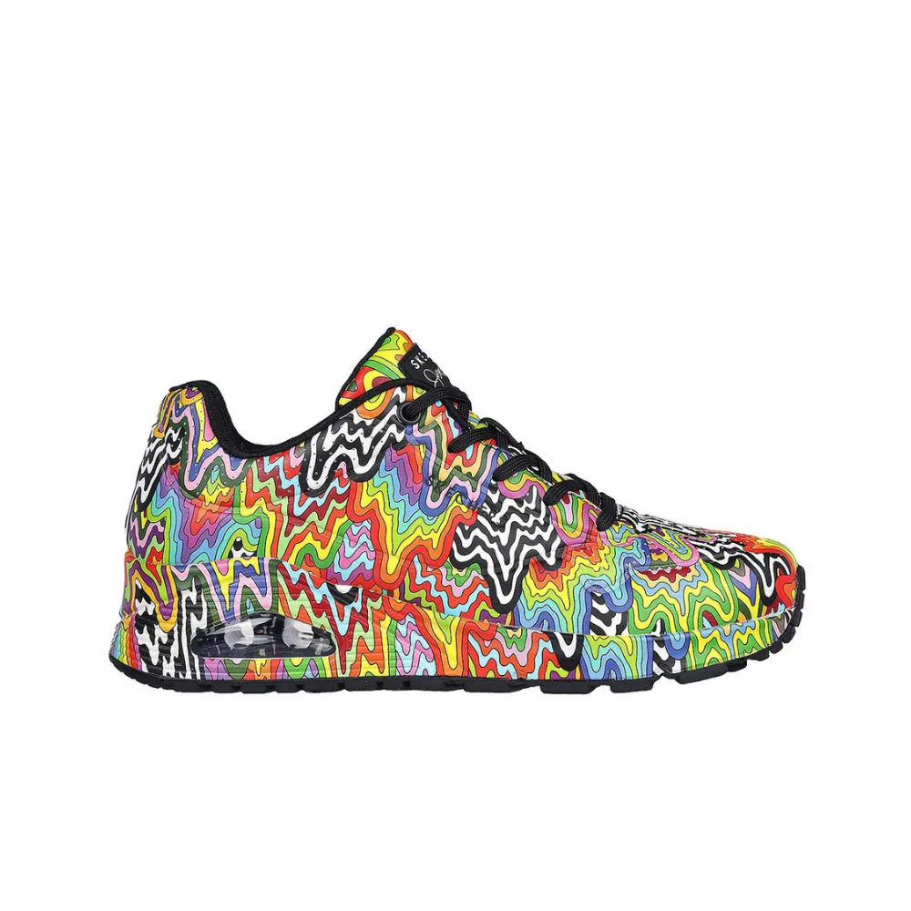 Skechers Womens Uno Shoes Multi