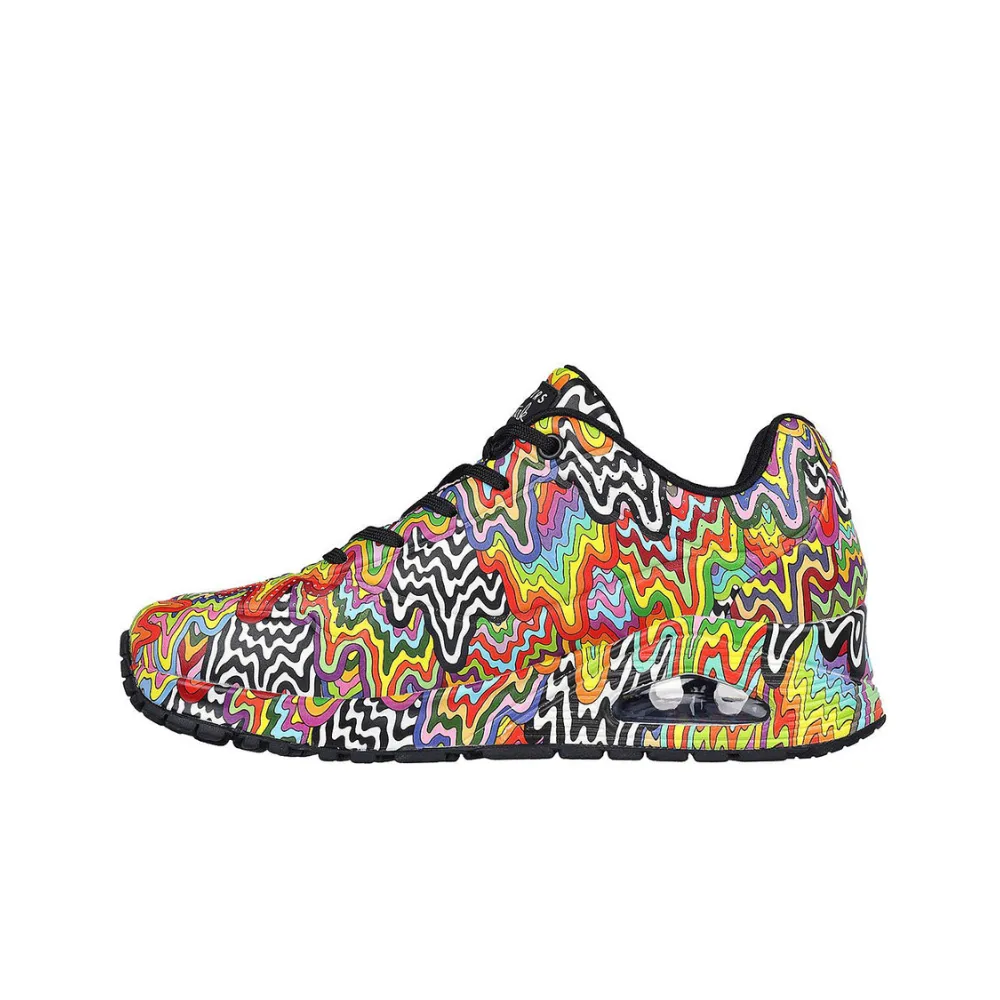 Skechers Womens Uno Shoes Multi