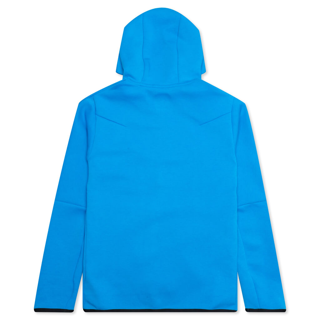 Sportswear Tech Fleece Full Zip Up Hoodie - Light Photo Blue/Black