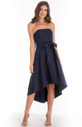 Strapless Dress with Asymmetric Hem (ADR864A) 