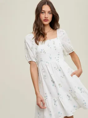 Sunday Brunch Floral Dress