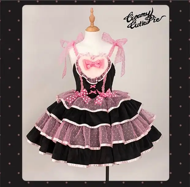 Sweet rabbit Peach bunny Lolita dress