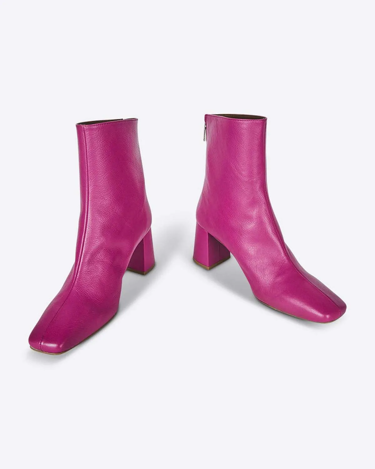 Tabatha Leather Boots - Flamingo