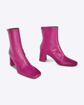 Tabatha Leather Boots - Flamingo