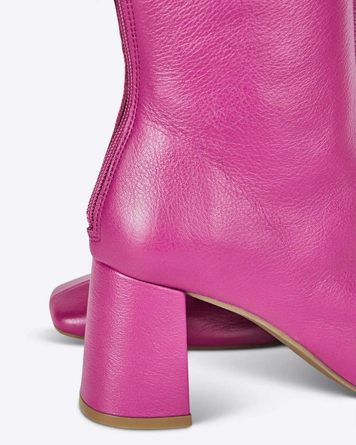 Tabatha Leather Boots - Flamingo