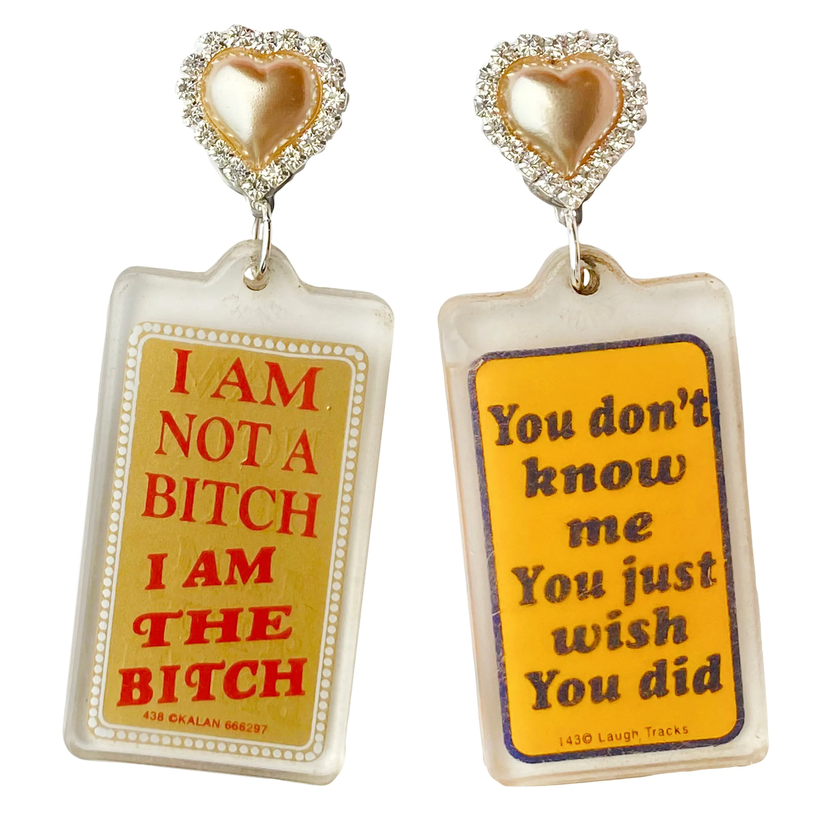 The Bitch 80's Charm Earrings