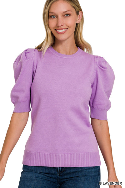 The Liz Sweater in Lavender