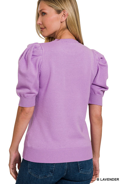 The Liz Sweater in Lavender