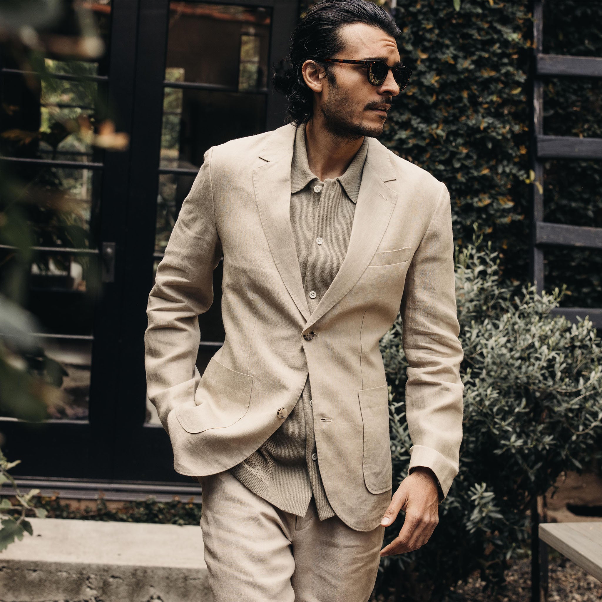 The Sheffield Sportcoat in Natural Linen