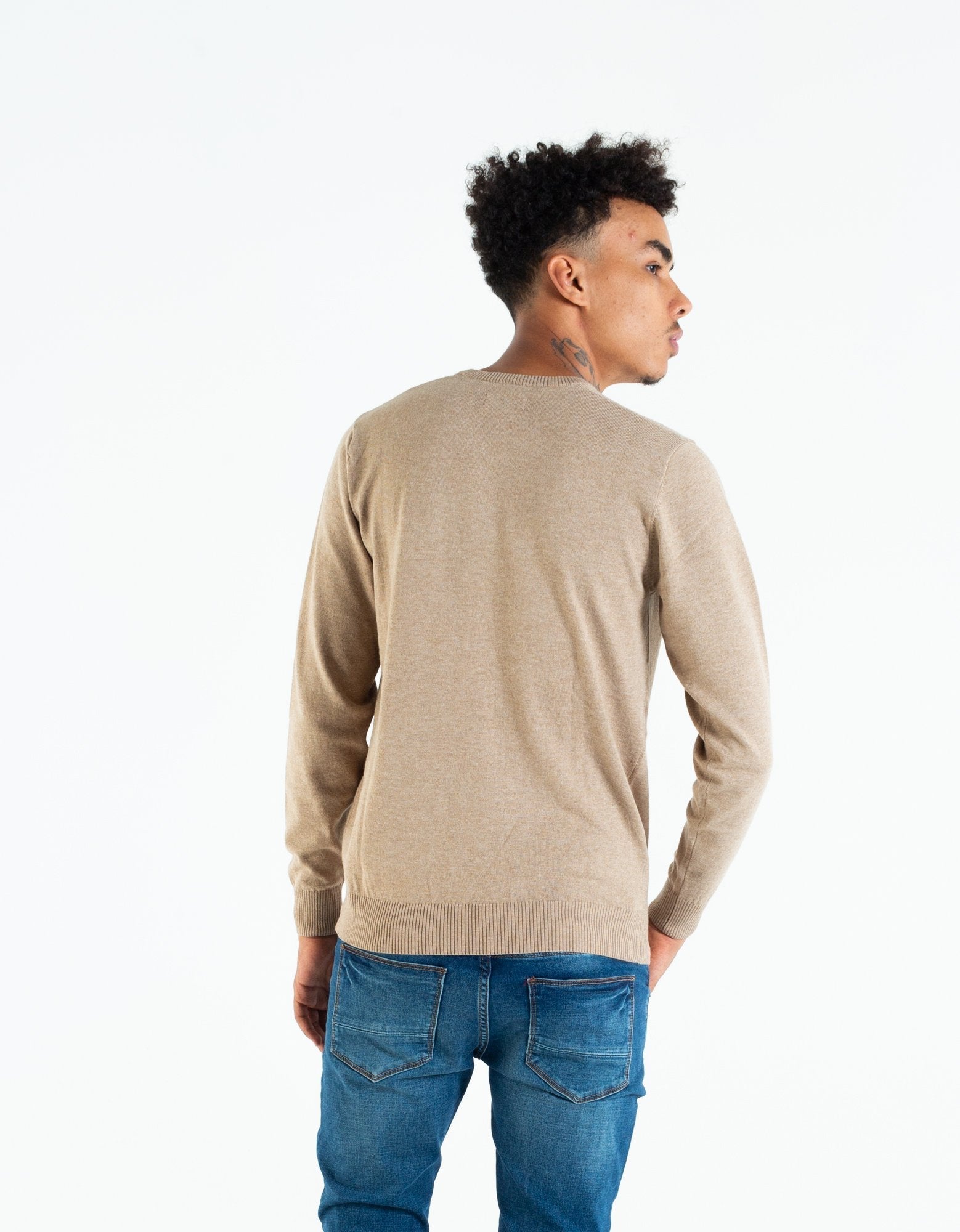 Tom V Neck Warm Cashmere