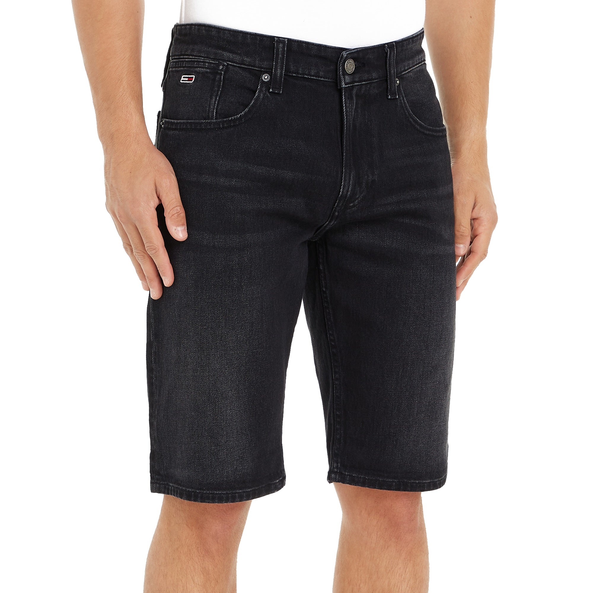 Tommy Jeans Ronnie Denim Shorts - Denim Black