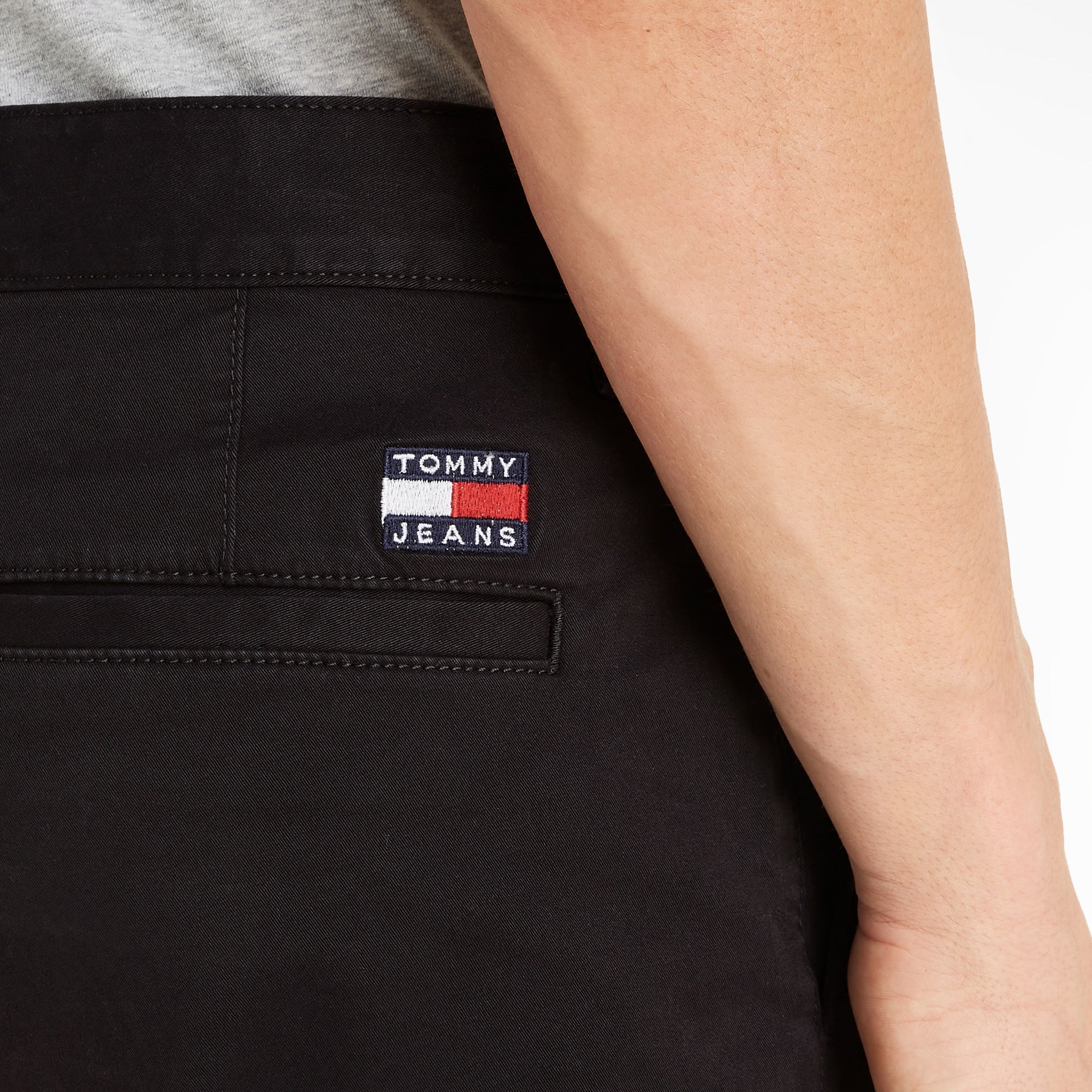 Tommy Jeans Scanton Chino Shorts - Black