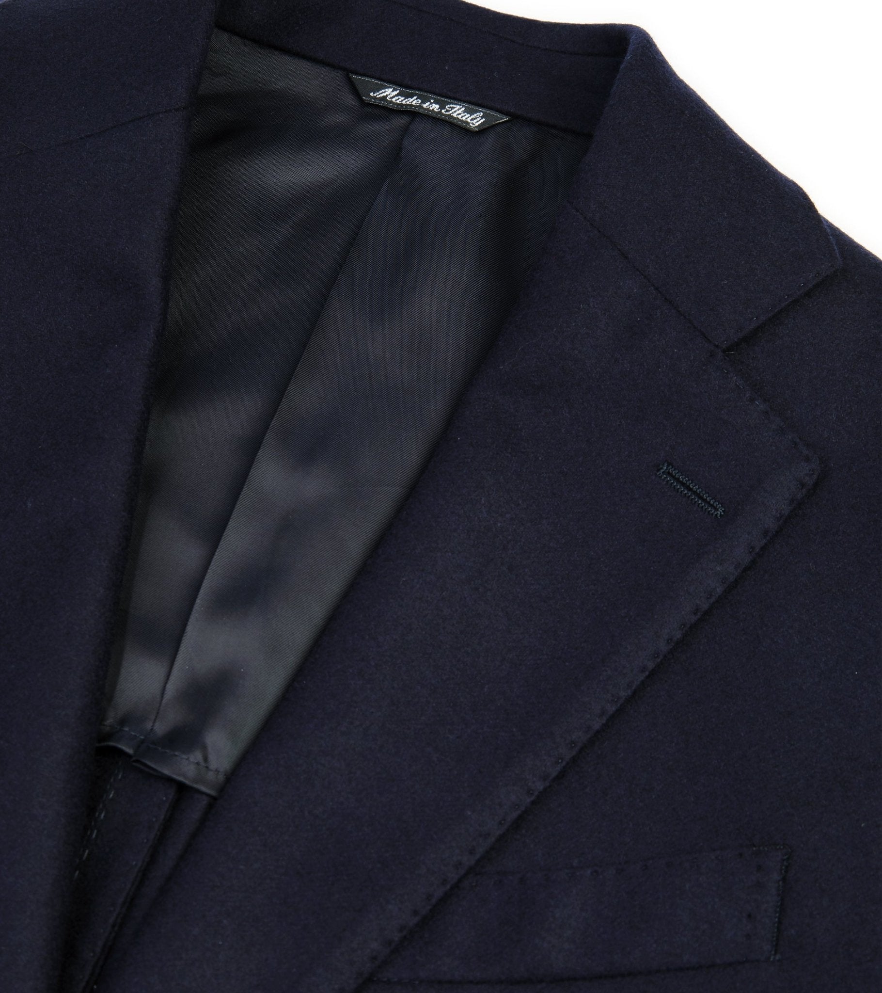 Trunk Wigmore Wool Flannel Suit Jacket: Navy