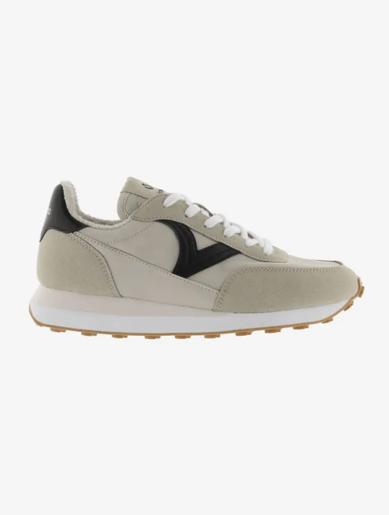 Victoria Astro Monochrome Sneaker in Beige