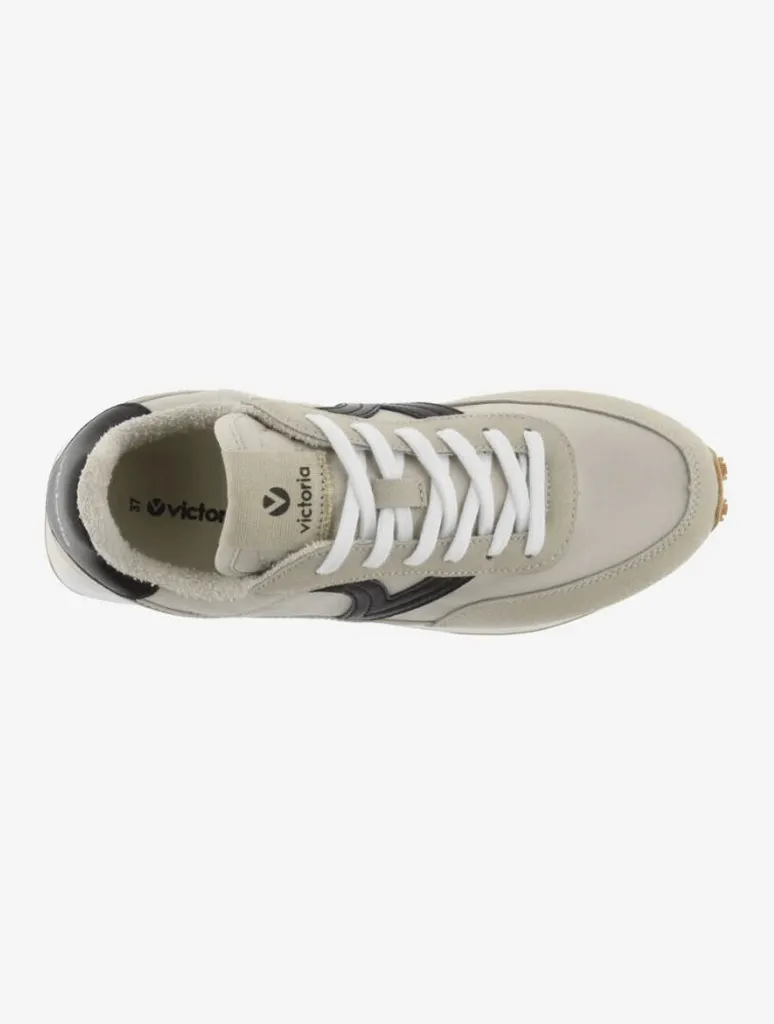 Victoria Astro Monochrome Sneaker in Beige