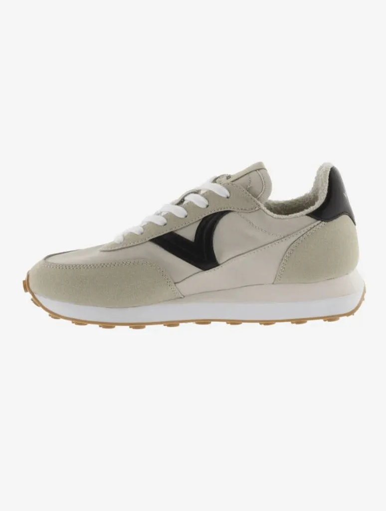 Victoria Astro Monochrome Sneaker in Beige