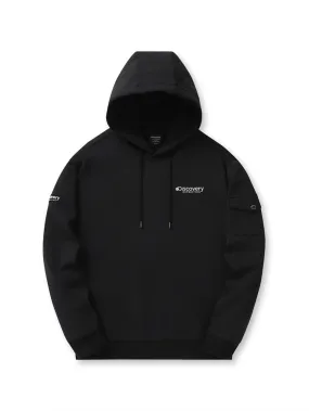 Wappen Pocket Hoodie Black