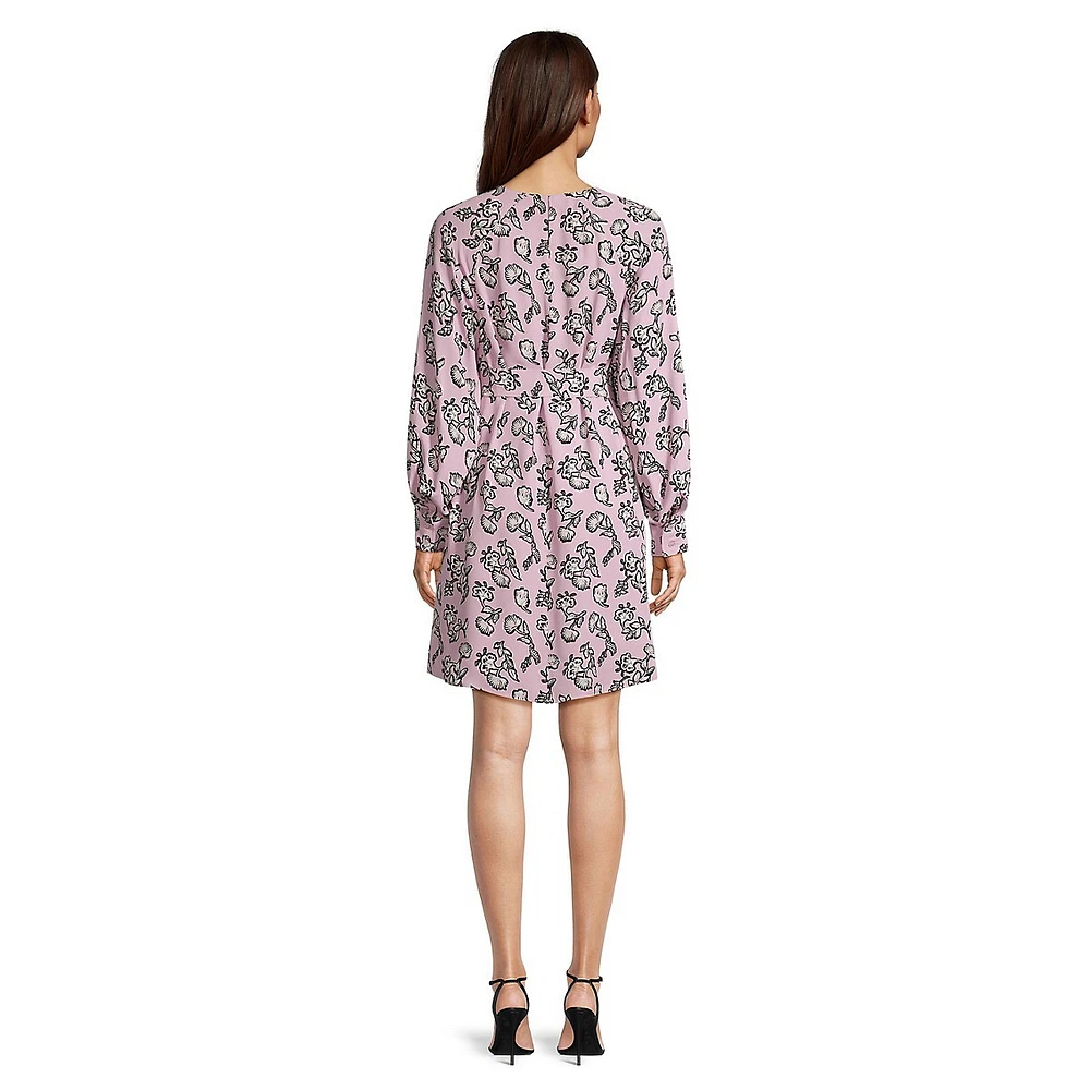 Weekend Max Mara Lola Belted Floral Dress