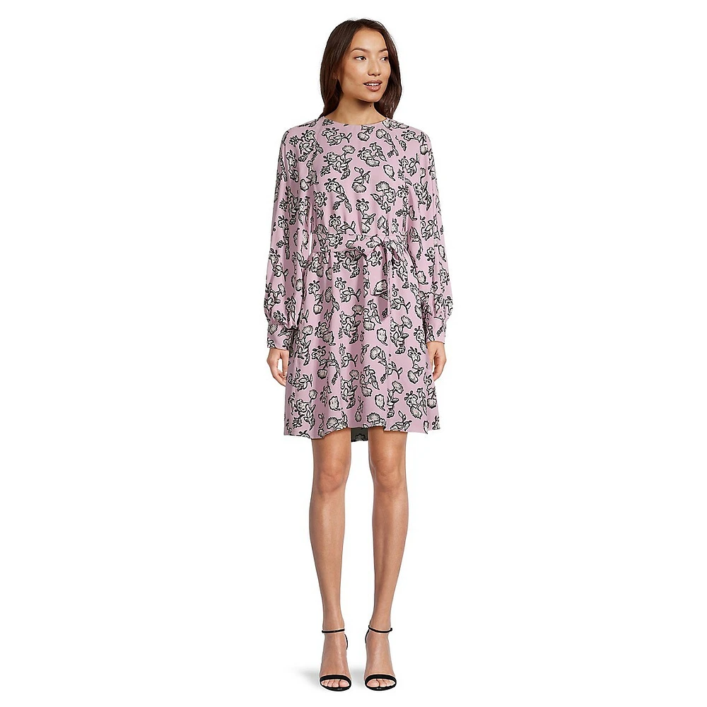 Weekend Max Mara Lola Belted Floral Dress