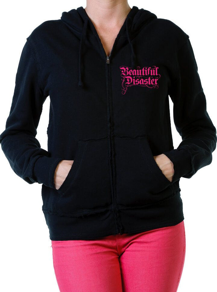 Women's Golden Goddess Zip-Up Hoodie