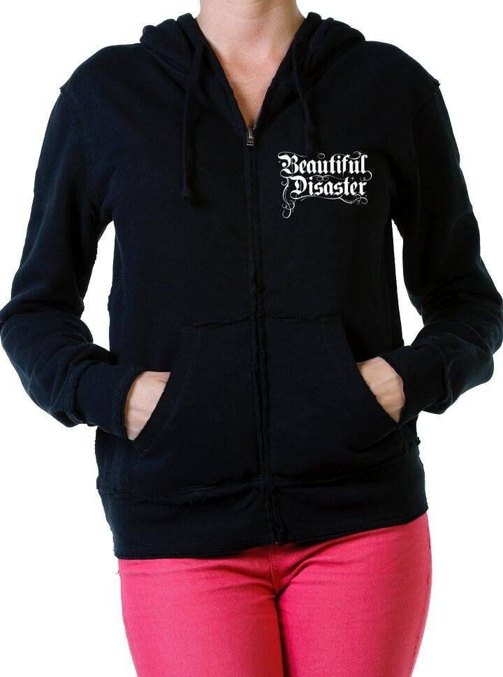 Women's Golden Goddess Zip-Up Hoodie