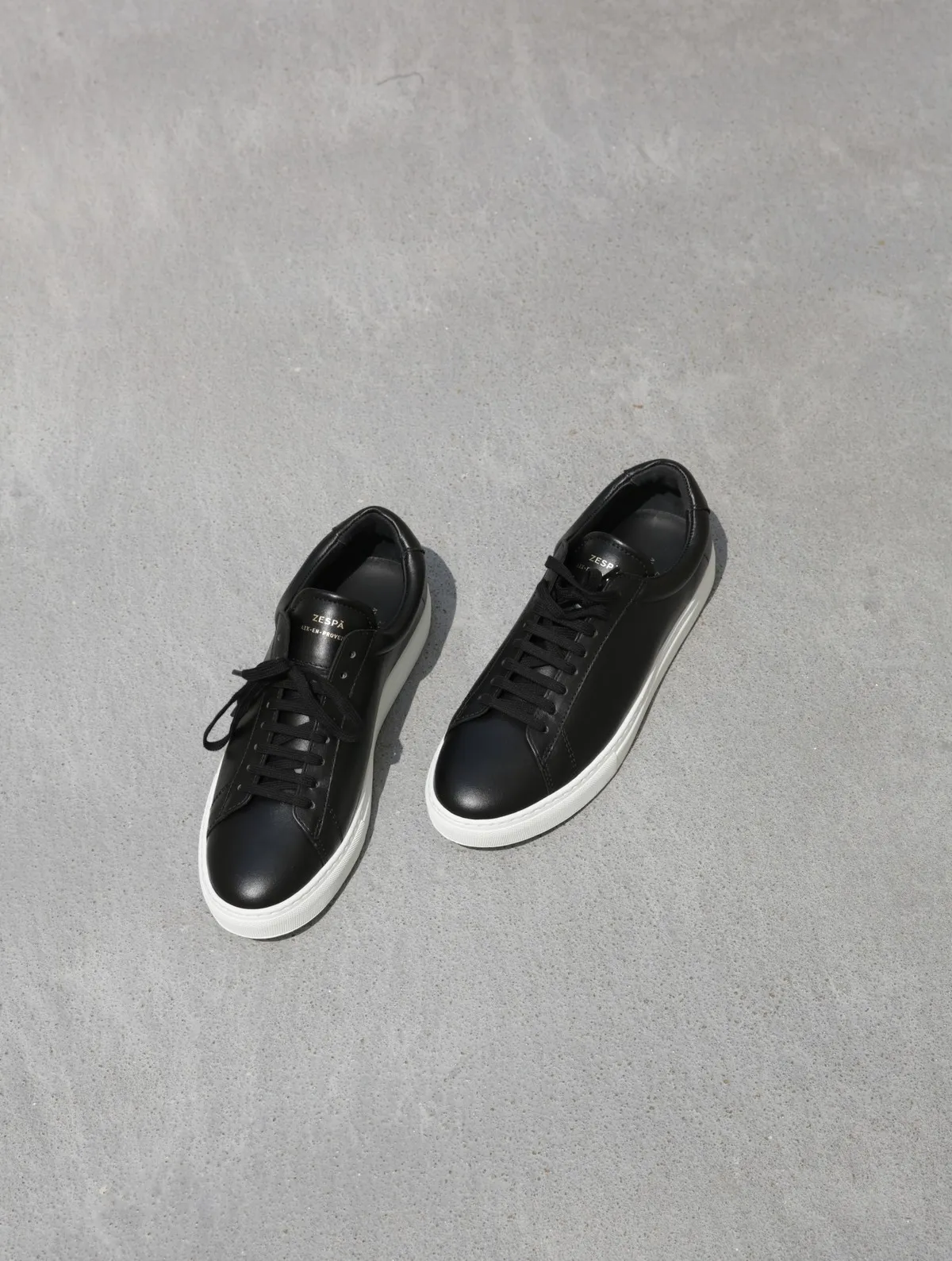 ZESPA HIGH NAPPA sneaker - BLACK